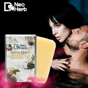 【紐歐博】白麝香黑瑪卡蠶絲魅力皂