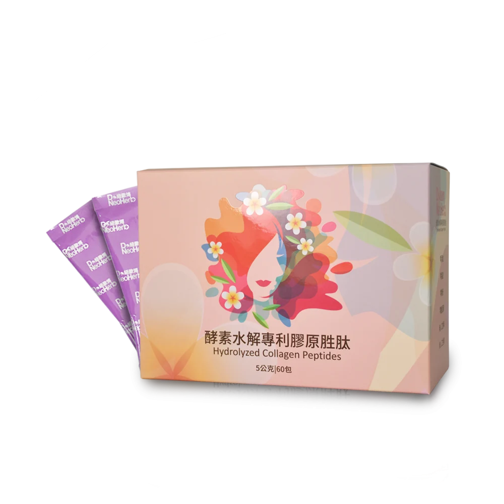 【紐歐博】酵素水解專利膠原胜肽(5g/包；60包/盒)